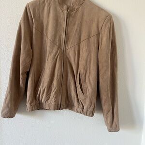 Tan Suede Jacket